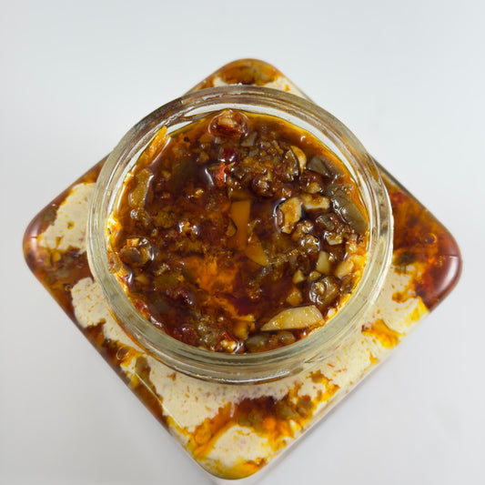 لبنة بالمقدوس مع المكسرات