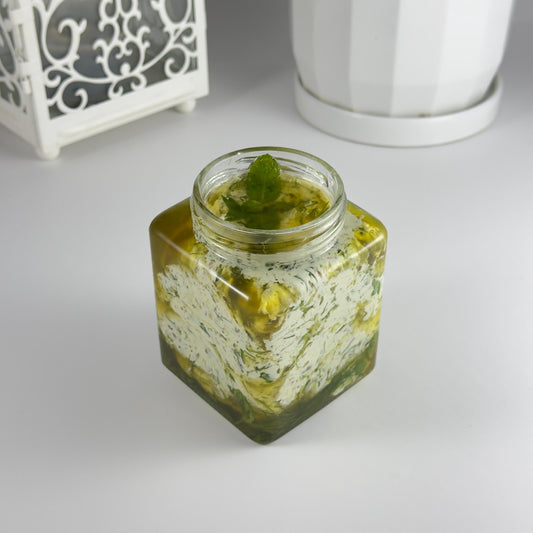 لبنة بالأعشاب